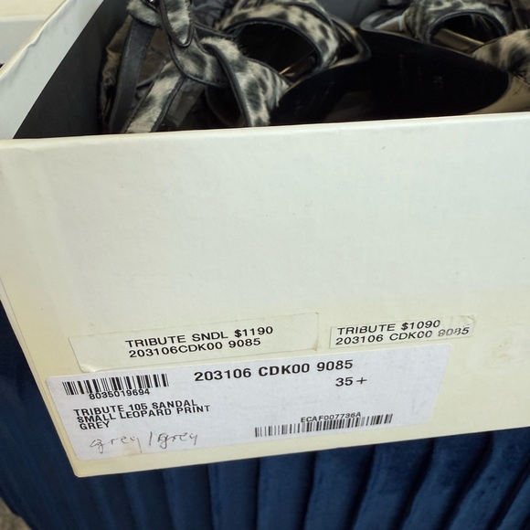 YSL Tribute Platform heels sz 35.5 Black/ faux fur Authentic - Picture 12 of 13